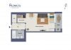 1-Zimmer-Wohnung mit sonniger West-Loggia - ideal für Genießer - TOP-Grundriss