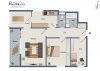 Teil-renovierte 3,5-Zimmer-Wohnung TOP geschnitten mit Süd-Loggia - TOP-Grundriss