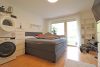 Schwabing-Freimann: chices 1-Zimmer-Apartment mit eigenem Gartenanteil und TG-Stellplatz - Bild
